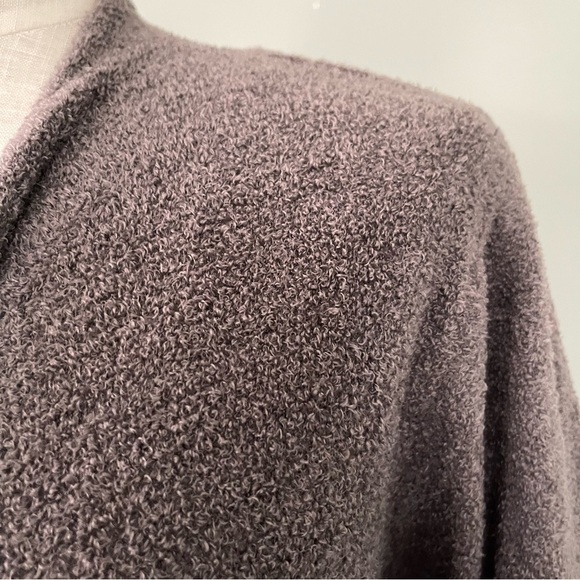 Barefoot Dreams gray Calypso Wrap cardigan coat NWT size XL - Picture 3 of 7